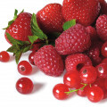 червени плодове