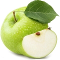 зелена ябълка