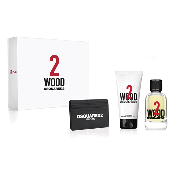 Dsquared2 2 Wood подаръчен комплект с тоалетна вода 100мл унисекс | monna.bg