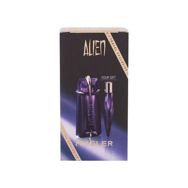 Thierry Mugler Alien подаръчен комплект с парфюмна вода 90мл и 10мл за жени | monna.bg