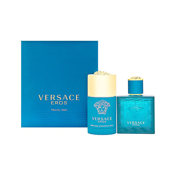 Подаръчен комплект за мъже Versace Eros тоалетна вода 50 мл + део стик 75 мл | monna.bg
