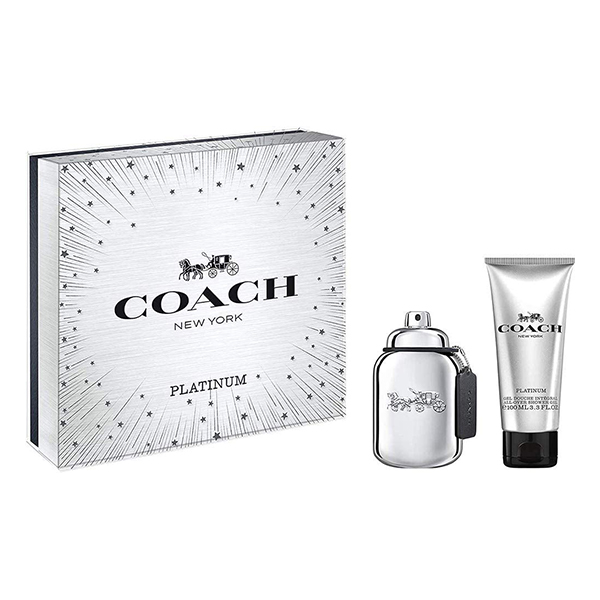 Coach Coach Platinum парфюмна вода 100 мл + душ гел 100 мл подаръчен комплект за мъже | monna.bg