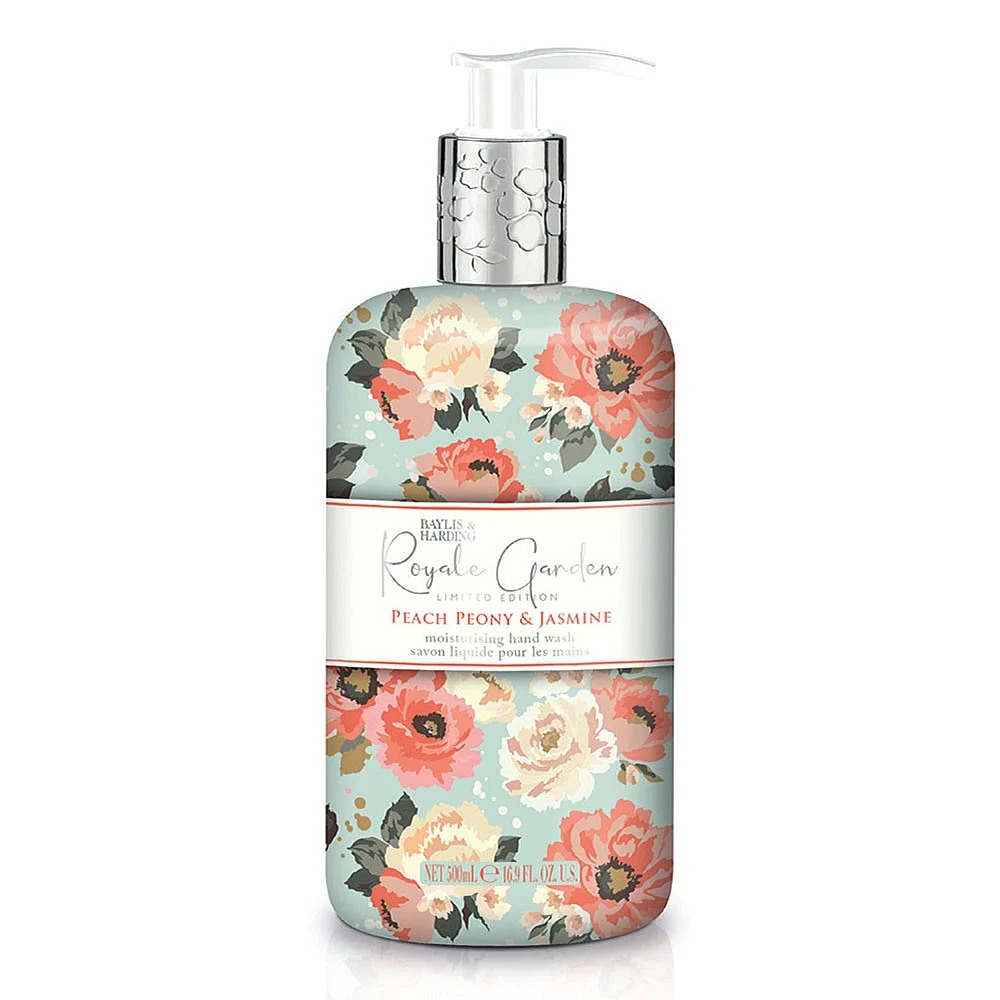 Baylis & Harding Royale Garden Peach Poppy & Jasmine течен сапун за ръце унисекс | monna.bg