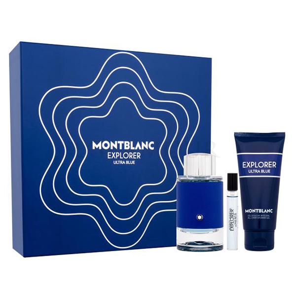 Montblanc Explorer Ultra Blue подаръчен комплект с парфюмна вода 100мл за мъже | monna.bg