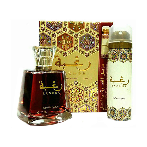 Lattafa Perfumes Raghba подаръчен комплект с парфюмна вода 100мл за жени | monna.bg