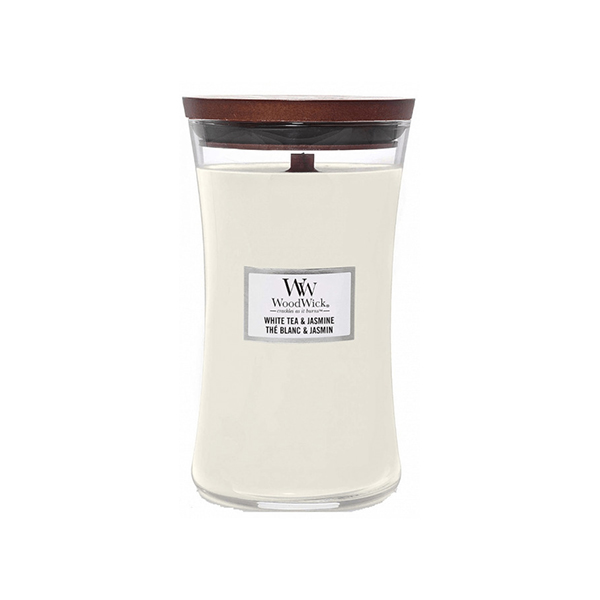 WoodWick White Tea Jasmine ароматни свещи унисекс | monna.bg