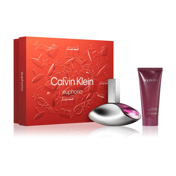 Подаръчен комплект за жени Calvin Klein Euphoria парфюмна вода 100 мл + лосион за тяло 100 мл | monna.bg