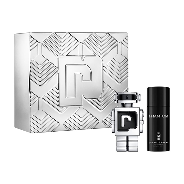 Подаръчен комплект за мъже Paco Rabanne Phantom тоалетна вода 100 мл + дезодорант 150 мл | monna.bg