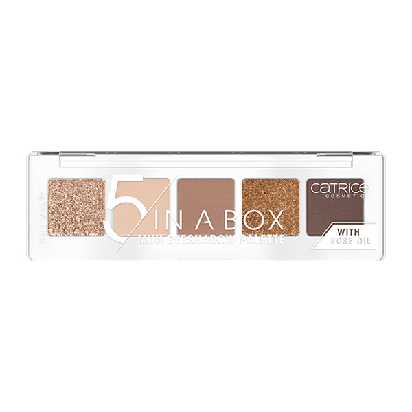 Catrice Cosmetics  5 In A Box Golden мини палитра сенки за очи за жени | monna.bg