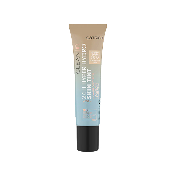 Catrice Cosmetics Clean ID 24H Hyper Hydro Skin Tint хидратиращ фон дьо тен за чувствителна кожа на лицето за жени | monna.bg