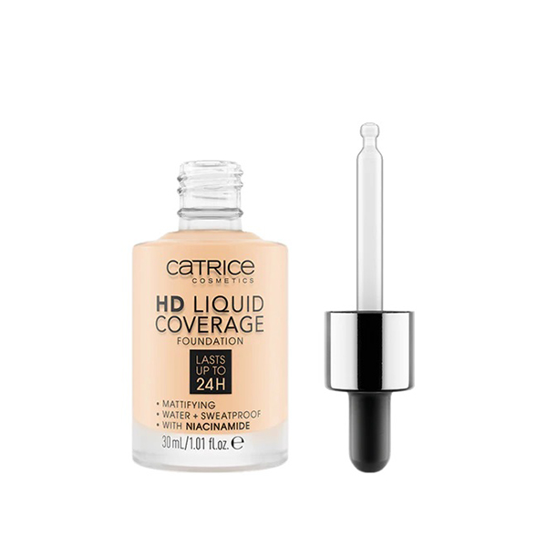 Catrice Cosmetics HD Liquid Coverage 24H фон дьо тен с високо покритие за жени | monna.bg