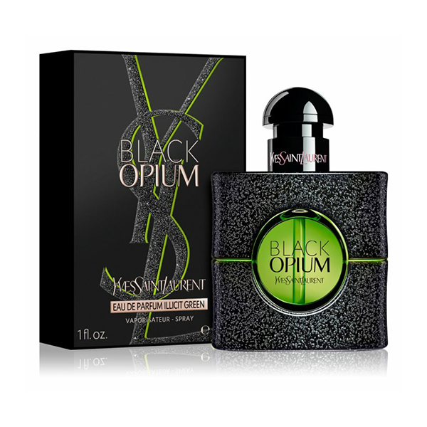 Yves Saint Laurent Black Opium Illicit Green парфюмна вода за жени | monna.bg