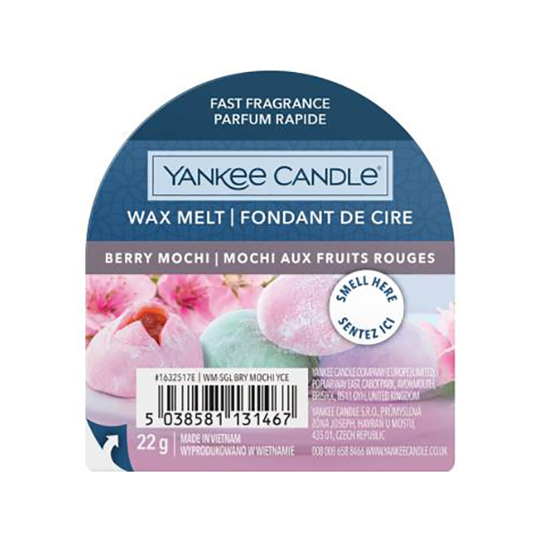 Yankee Candle Berry Mochi восък за аромалампа унисекс | monna.bg