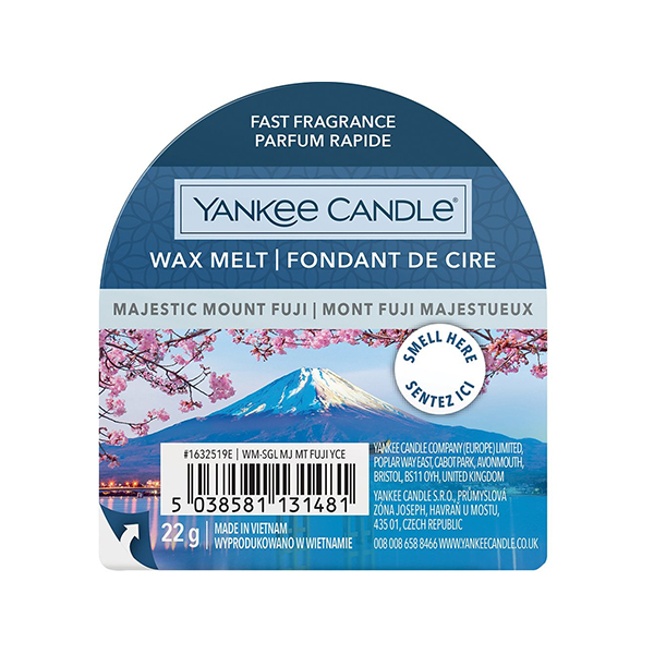 Yankee Candle Majestic Mount Fuji восък за аромалампа унисекс | monna.bg