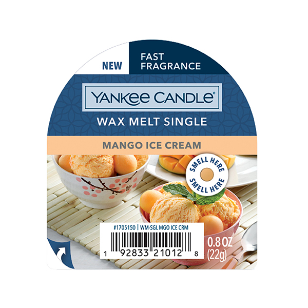 Yankee Candle Mango Ice Cream восък за аромалампа унисекс | monna.bg