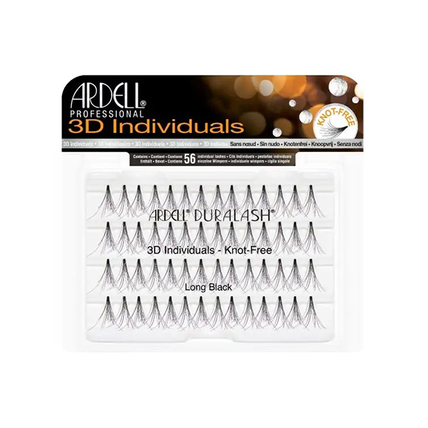 Ardell 3D Individuals Duralash Knot-Free Long изкуствени мигли на снопчета за жени | monna.bg