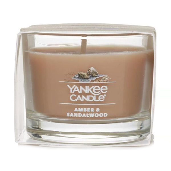 Yankee Candle Amber & Sandalwood вотивна свещ 37гр. унисекс | monna.bg