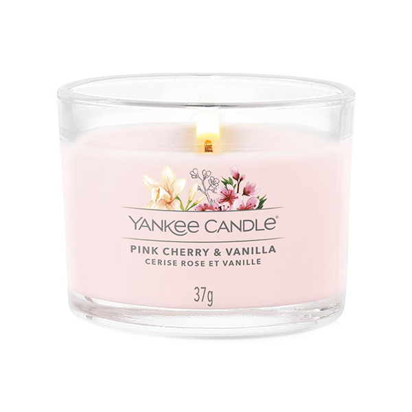 Yankee Candle Pink Cherry & Vanilla вотивна свещ 37гр. унисекс | monna.bg