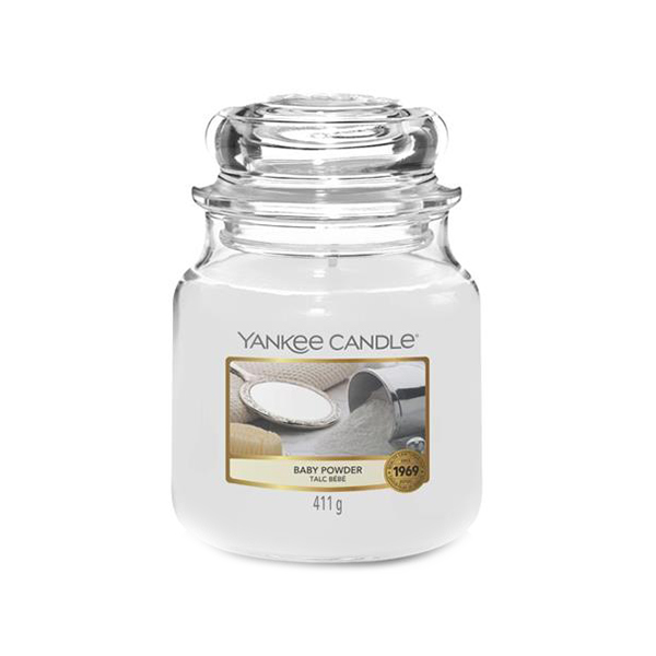 Yankee Candle Baby Powder ароматна свещ унисекс | monna.bg