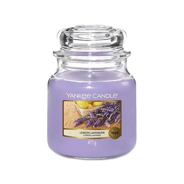 Yankee Candle Lemon Lavender ароматна свещ за мъже | monna.bg