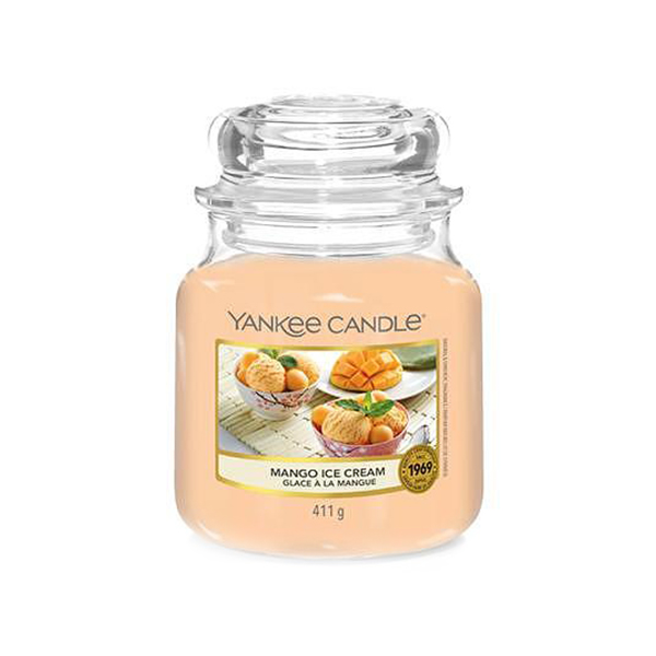 Yankee Candle Mango Ice Cream ароматна свещ унисекс | monna.bg