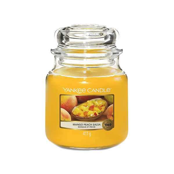 Yankee Candle Mango Peach Salsa ароматна свещ унисекс | monna.bg