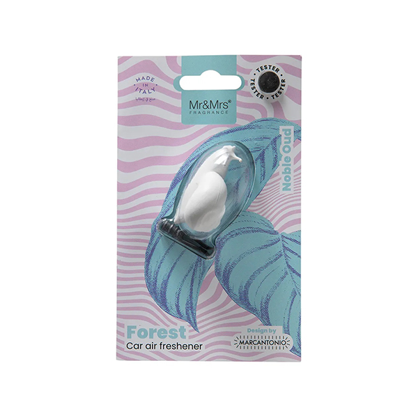 Mr&Mrs Fragrance Forest Snail White Noble Oud ароматизатор за автомобил унисекс | monna.bg