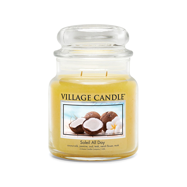 Village Candle Soleil All Day ароматна свещ унисекс | monna.bg