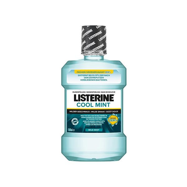 Listerine Cool Mint Mild Taste Mouthwash вода за уста 1000 мл унисекс | monna.bg