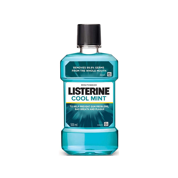 Listerine Cool Mint Mouthwash 500ml вода за уста 500 мл унисекс | monna.bg