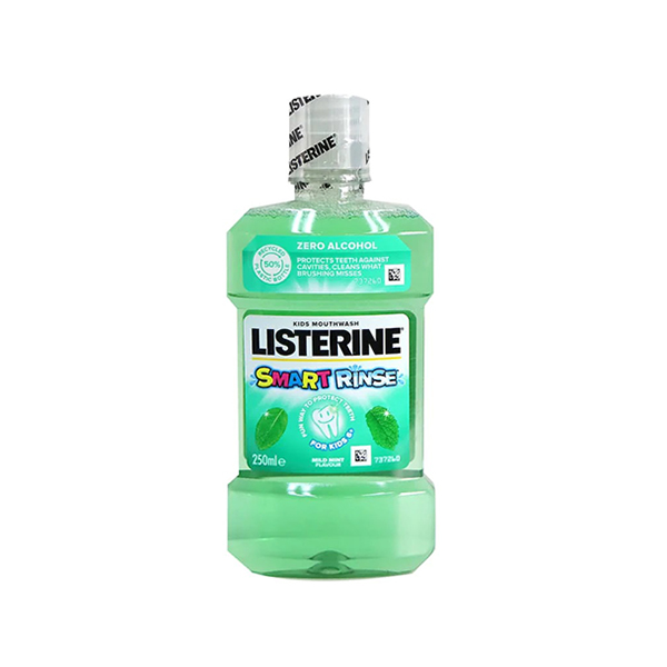 Listerine Smart Rinse Mild Mint Mouthwash освежаваща вода за уста за деца за деца | monna.bg