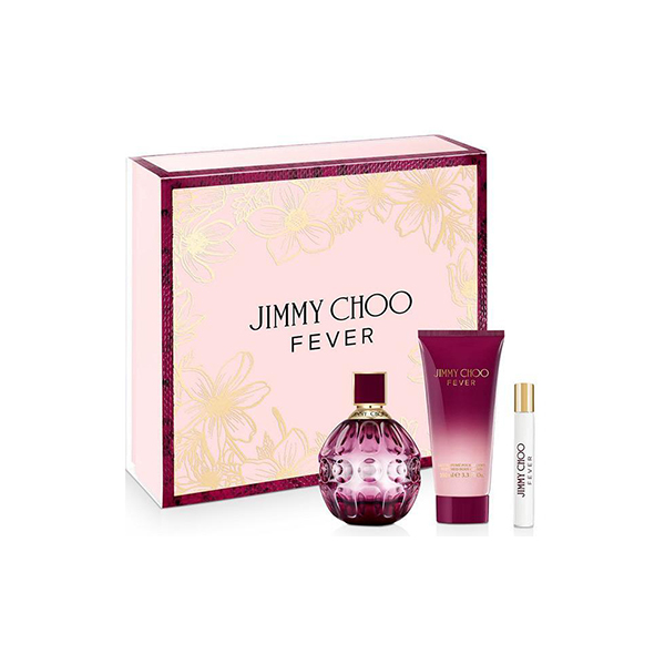Jimmy Choo Fever подаръчен комплект с парфюмна вода 100мл за жени | monna.bg