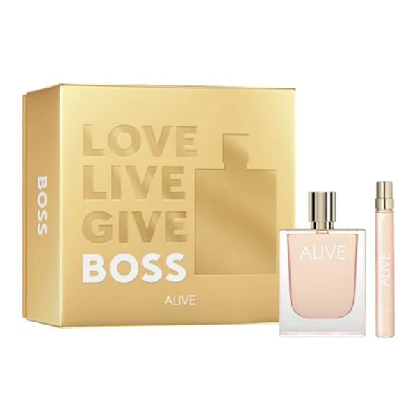 Hugo Boss Alive  подаръчен комплект с парфюмна вода 80мл и 10мл за жени | monna.bg