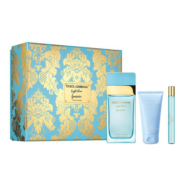 Dolce & Gabbana Light Blue Forever  подаръчен комплект с парфюмна вода 100мл за жени | monna.bg