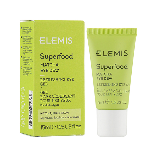 Elemis Superfood Matcha Eye Dew освежаващ околоочен гел за жени | monna.bg