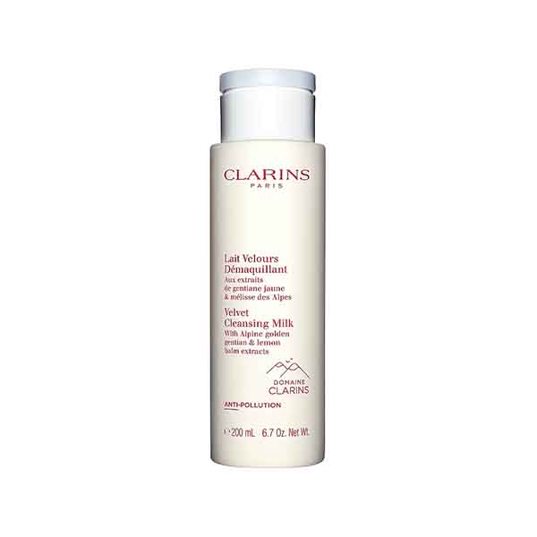 Clarins Velvet Cleansing Milk  почистващо мляко за всеки тип кожа за жени | monna.bg