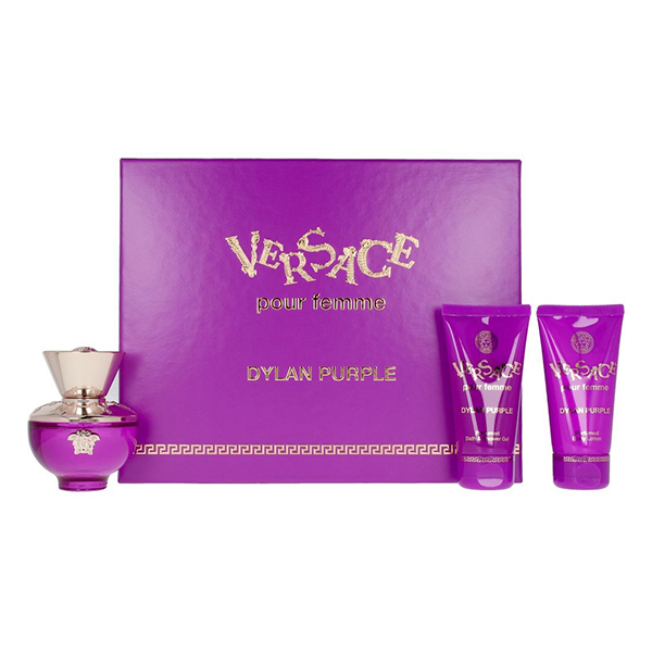 Versace Dylan Purple подаръчен комплект с парфюмна вода 50мл за жени | monna.bg