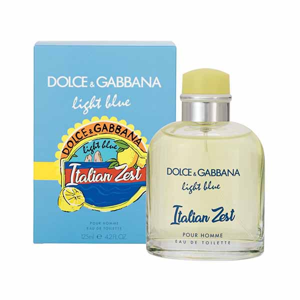 Dolce & Gabbana Light Blue Italian Zest тоалетна вода за мъже | monna.bg