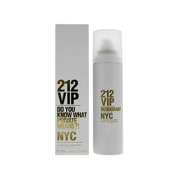 Carolina Herrera Herrera 212 VIP дезодорант 150мл за жени | monna.bg