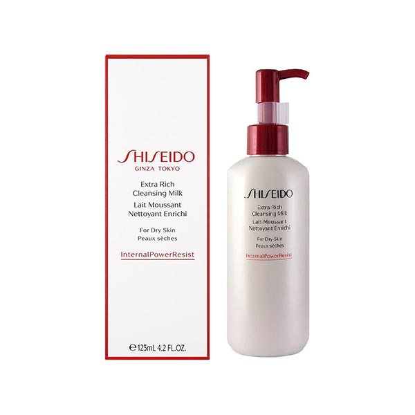 Shiseido Extra Rich почистващо мляко за лице за суха кожа за жени | monna.bg