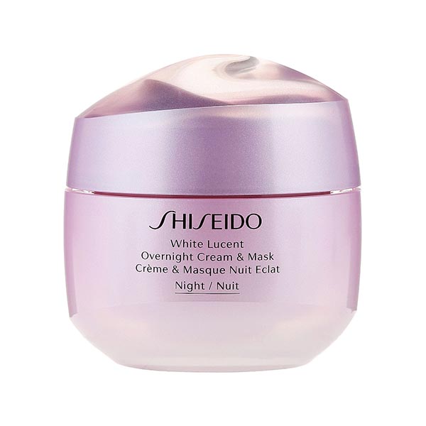 Shiseido White Lucent Overnight нощен хидратиращ крем за жени | monna.bg