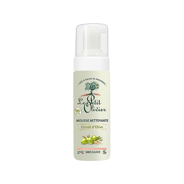 Le Petit Olivier Olive Oil почистваща пяна за всеки тип кожа за жени | monna.bg