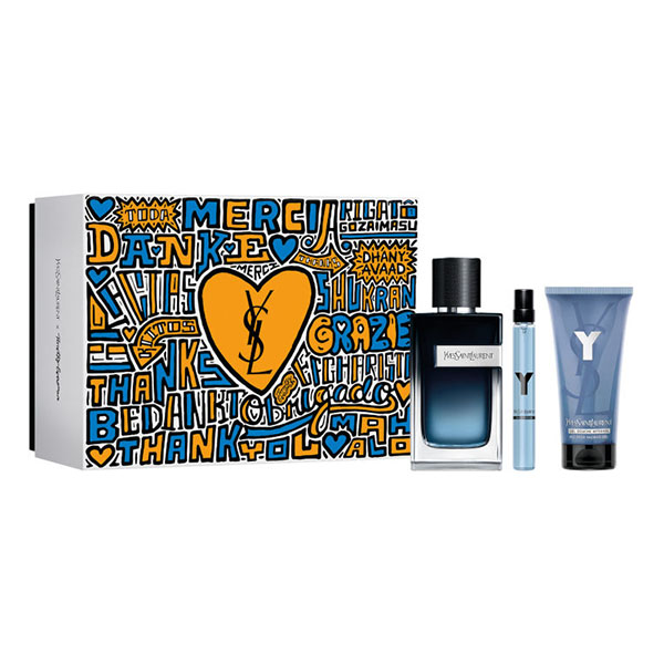 Yves Saint Laurent Y подаръчен комплект с парфюмна вода 100мл и 10мл за мъже | monna.bg