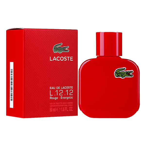 Lacoste Fragrances Eau de L.12.12 Rouge Energetic  тоалетна вода за мъже | monna.bg