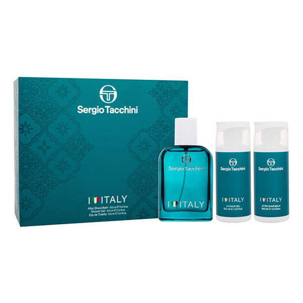 Sergio Tacchini I Love Italy подаръчен комплект с тоалетна вода 100мл и душ гел 100мл за мъже | monna.bg