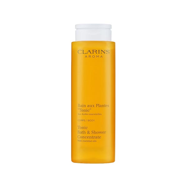 Clarins Tonic Bath & Shower Concentrate душ гел с есенциални масла за жени | monna.bg