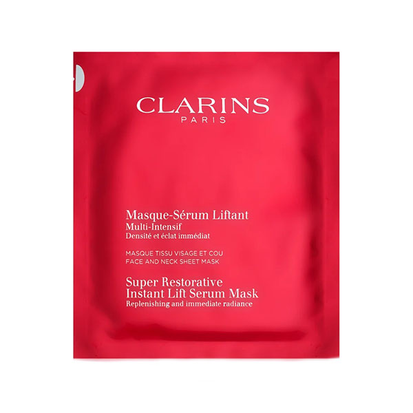 Clarins Super Restorative Instant Lift Serum Mask подмладяваща маска за лице за жени | monna.bg