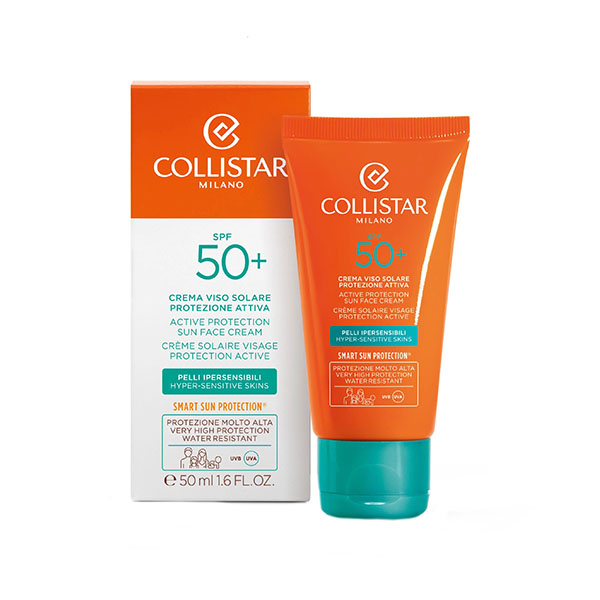 Collistar Special Perfect Tan Active Protection Sun Face слънцезащитен крем за лице spf 50 унисекс | monna.bg
