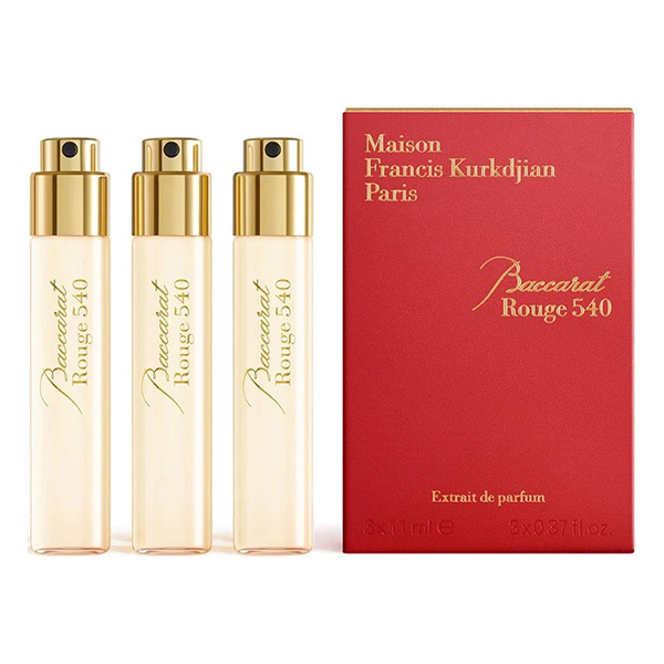 Maison Francis Kurkdjian Baccarat Rouge 540 Extrait de Parfum подаръчен комплект с 3х11мл пълнители унисекс | monna.bg