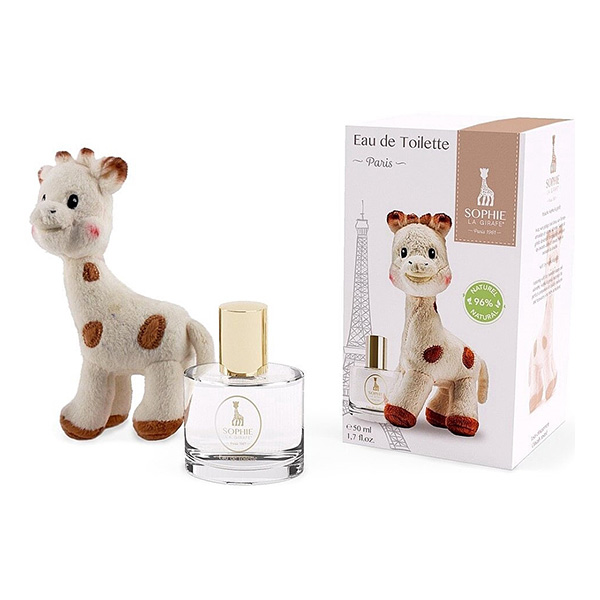 Sophie La Girafe La Girafe подаръчен комплект с тоалетна вода 50мл и плюшена играчка за деца | monna.bg
